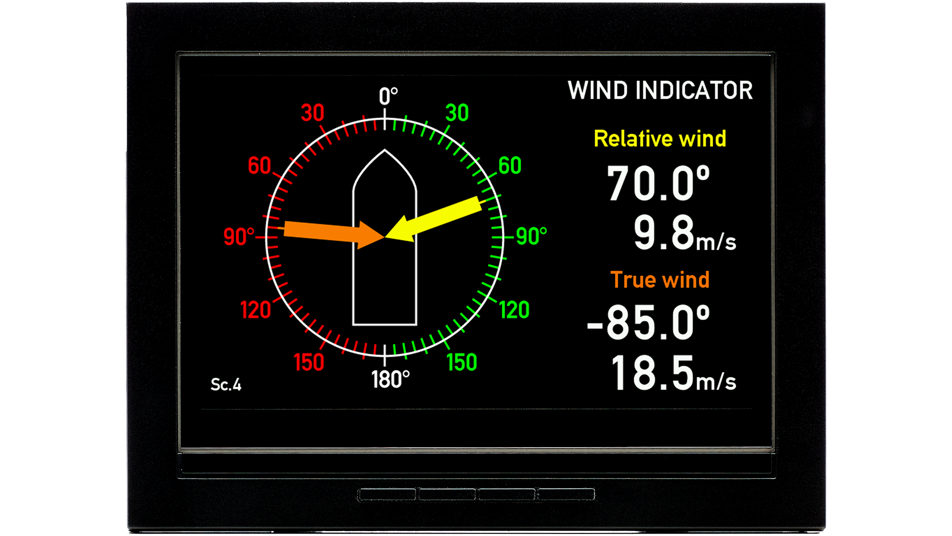 DTM・DAW NAMIKI DIRECTION FINDER Wind Indicator (XDi-N)