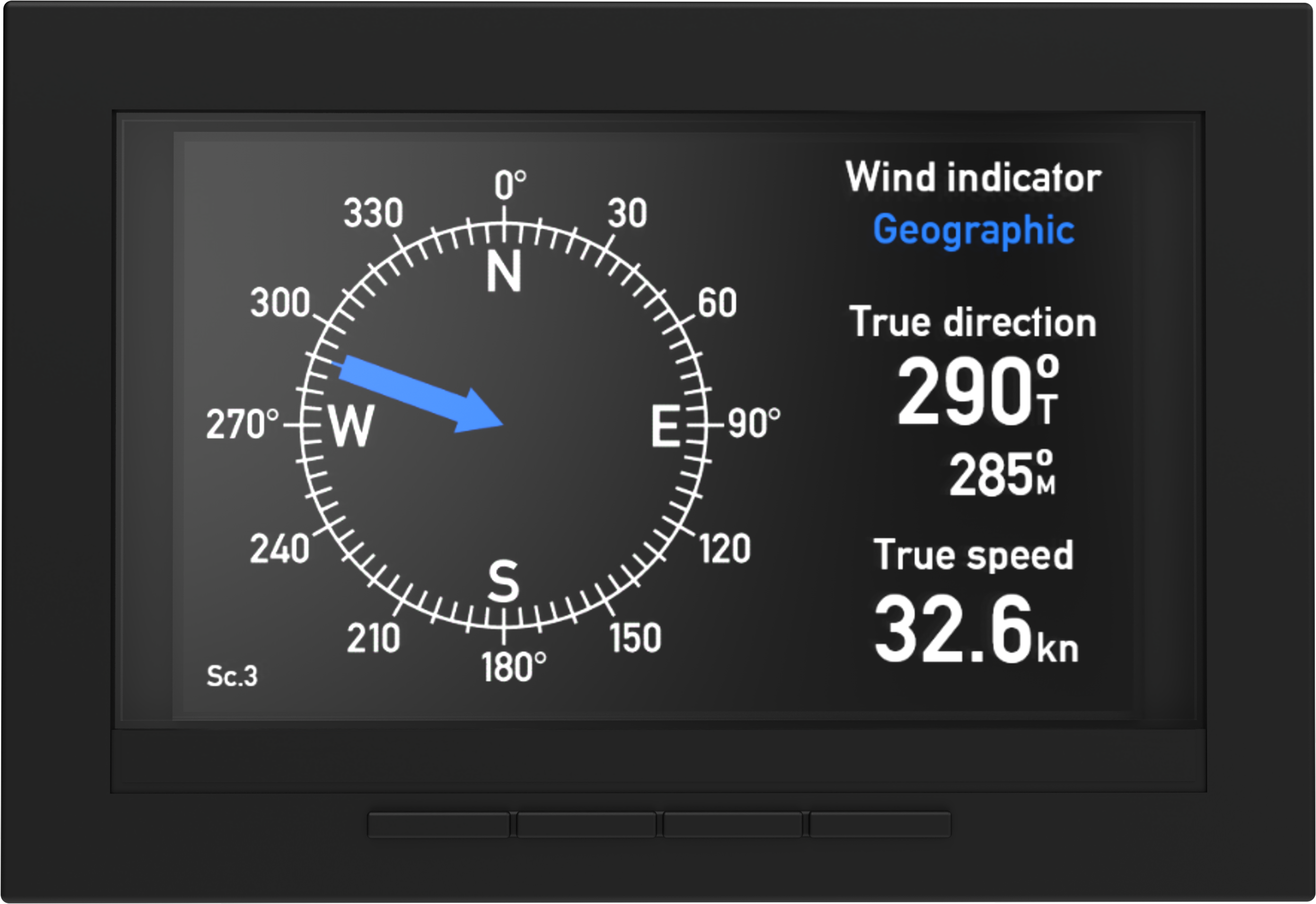 Wind Flow Check Instrument Bridge instruments for wind and weather monitoring