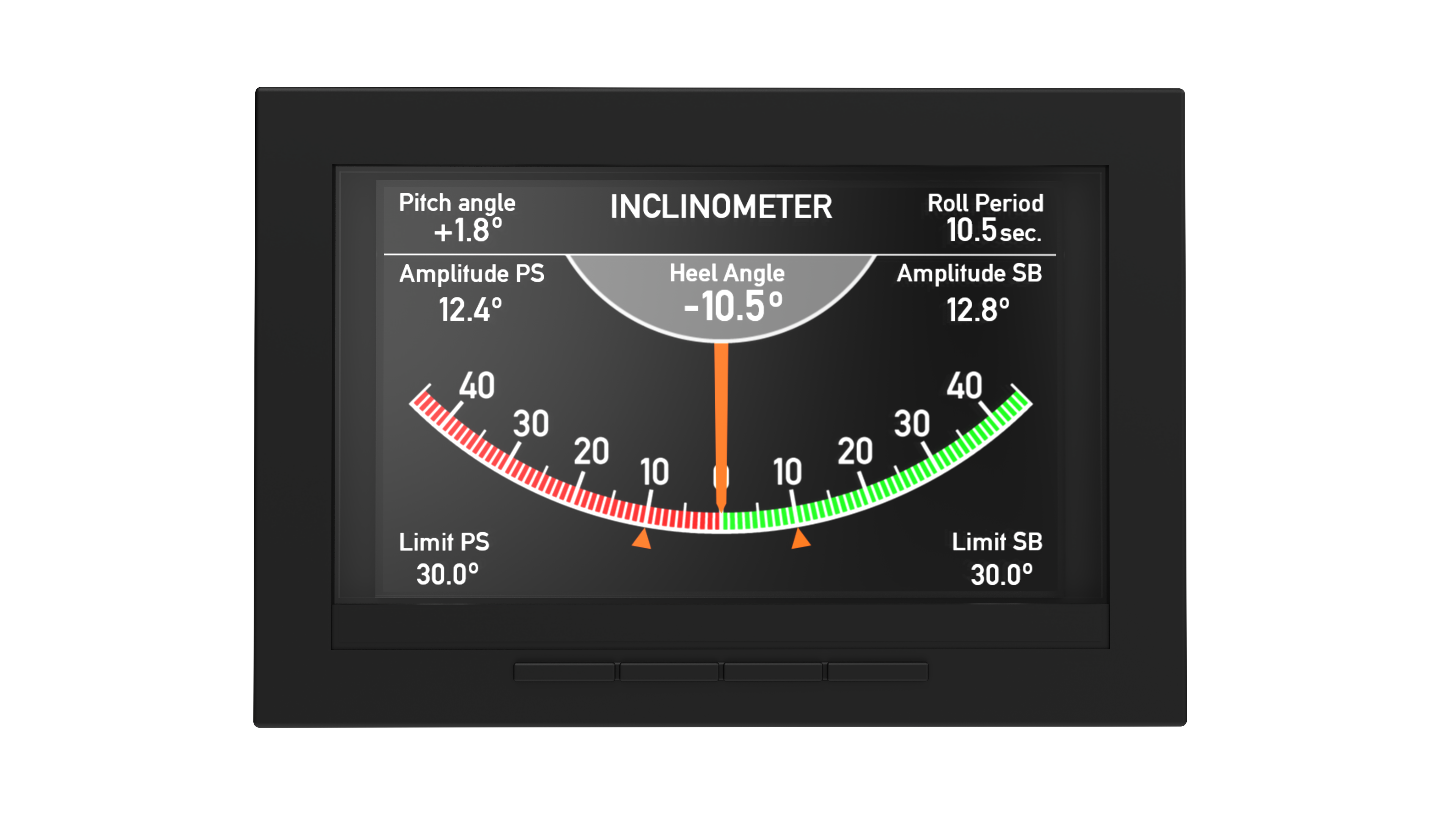 Com Nav Dynamic Inclinometer Bridge instruments for navigation systems